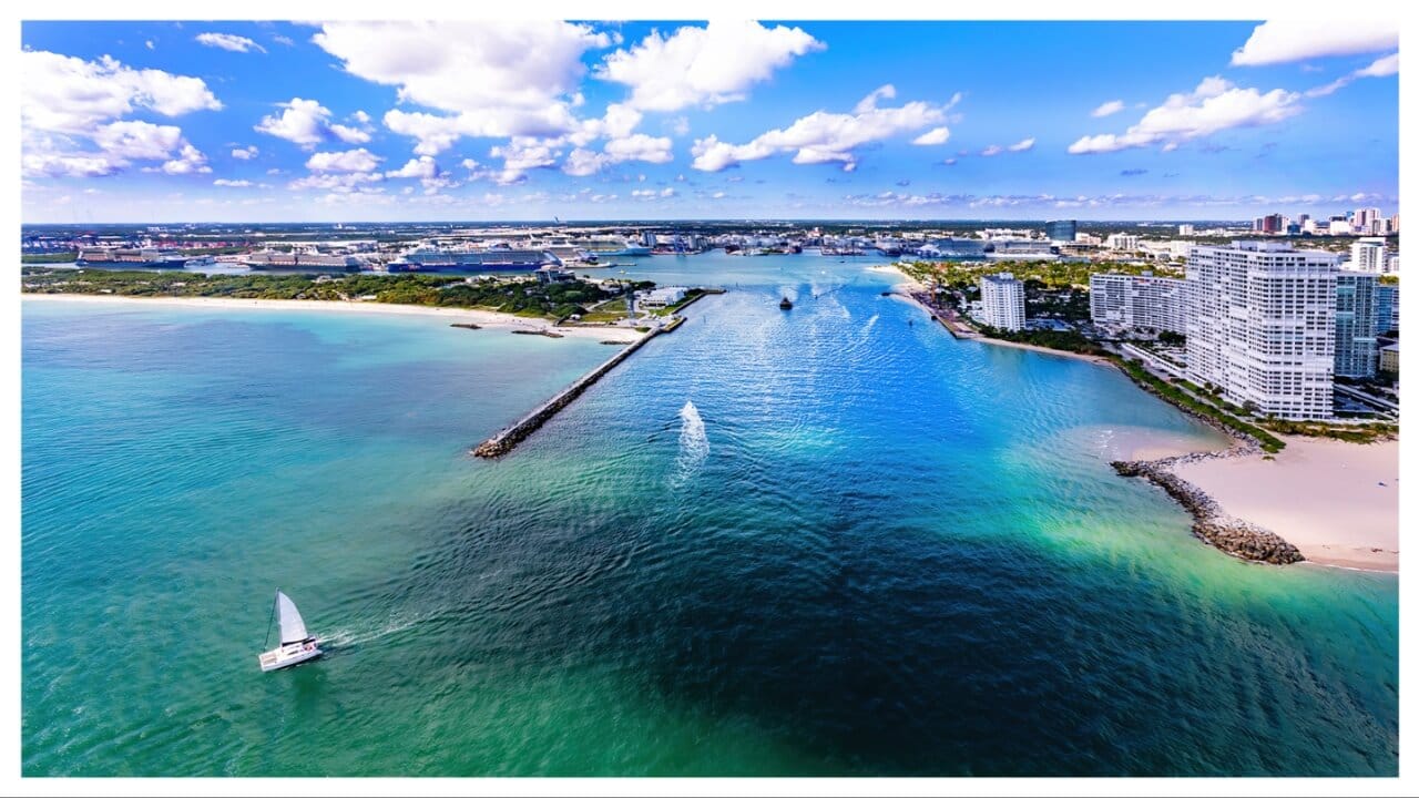 Port Everglades 港区与泊位设施(图源:Port Everglades)